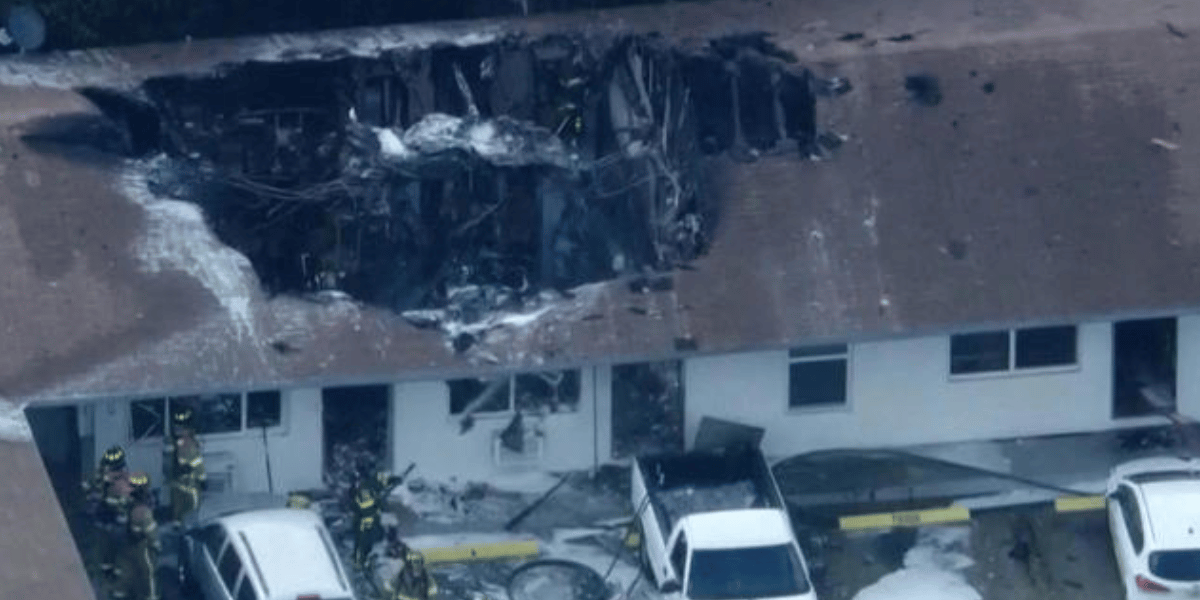 Helicopter's Terrifying Crash into Florida Apartment Building Claims Two Lives